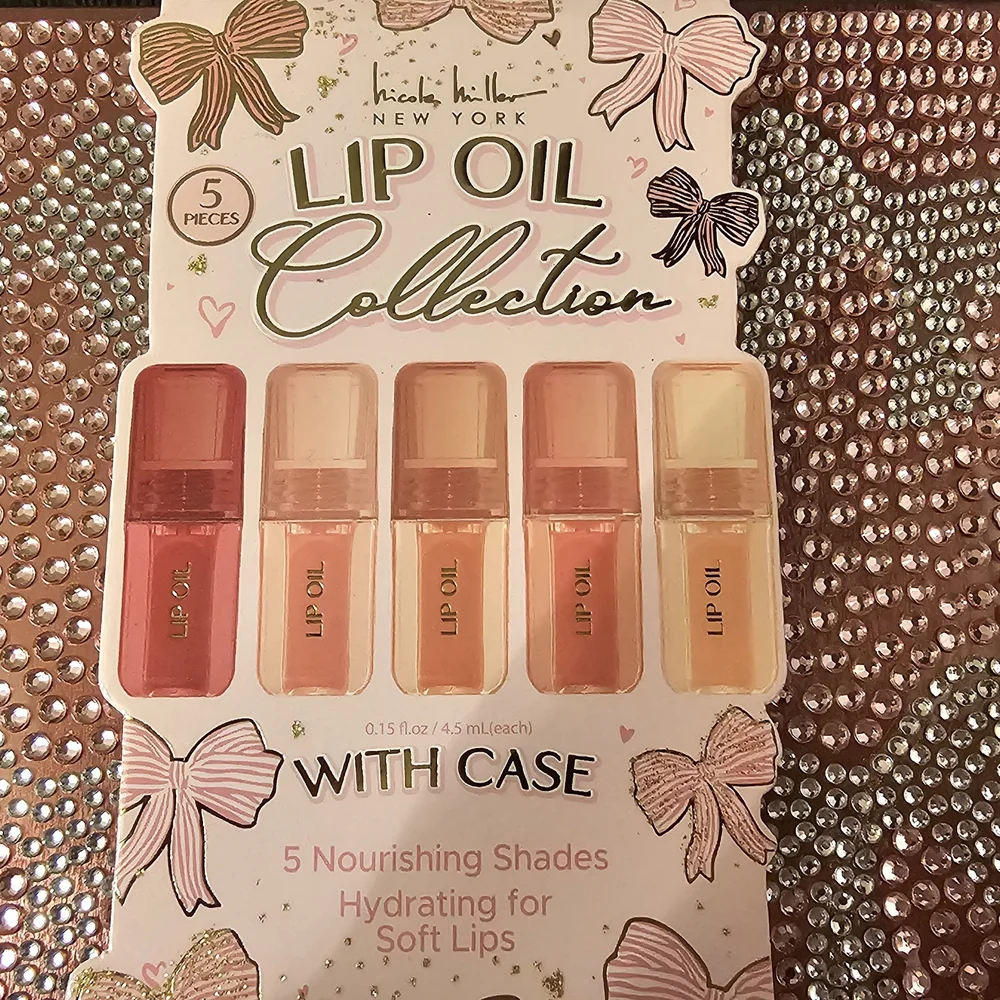 Nicole Miller Lip Oil Collection - 5 Shades